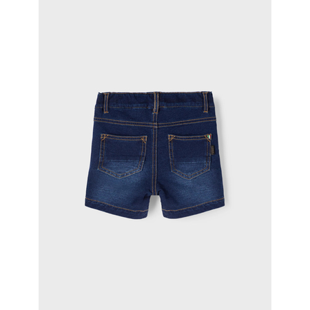 Name It boys denim shorts short with taped details Dark Blue Denim 110