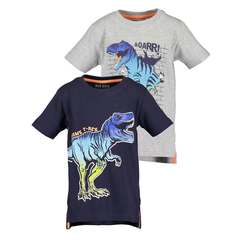 Blue Seven boys printed T-shirts in a double pack
