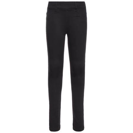 Stretchy twill leggings in dark blue by Name It 116