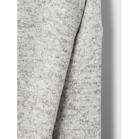 Name It Mdchen Stick-Pullover mit langen rmeln Grey Melange-110