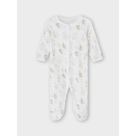 Name It Baby unisex pyjamas 2-pack with feet Alloy-98