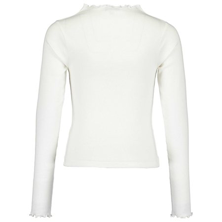 Blue Seven girls long-sleeved shirt with stand-up collar Offwhite 134