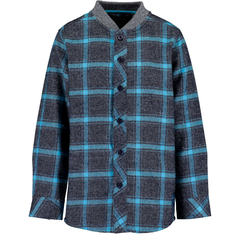 Blue Seven boys shirt checked with long sleeves