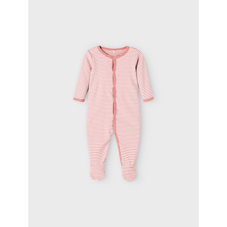 Name It girls long sleeve sleep overalls 3-pack Dusty Rose 98