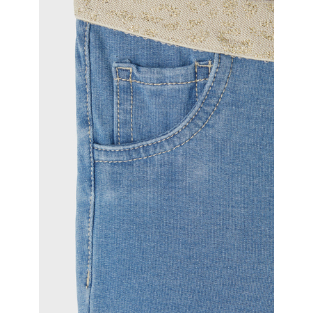 Name It Mdchen Jeans-Leggins mit elastischem Bund Light Blue Denim-56