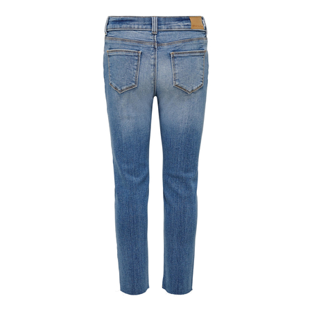 Kids Only Mdchen Straight Fit Jeans Hose Light Blue Denim-128