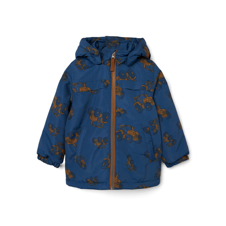 Name It Jacket with hood for boys Ensign Blue-92