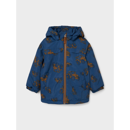 Name It Jacket with hood for boys Ensign Blue-92