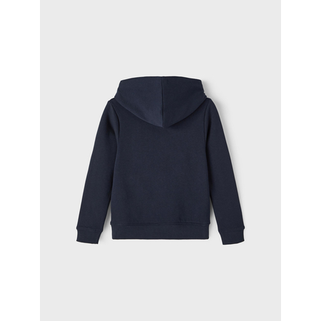 Name It Hoody for girls made from organic cotton Dark Sapphire-122-128