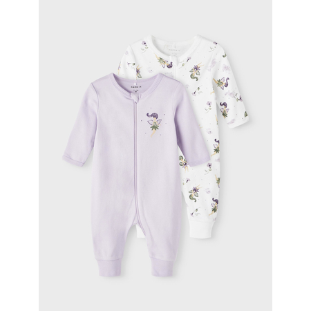 Name It 2-pack romper suit with zipper