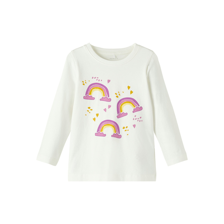 Name It longsleeve for girls with organic cotton print