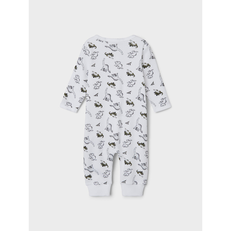 Name It baby romper with dino print with zipper