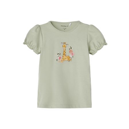 Name It Mdchen Kleinkind T-Shirt Giraffe aus Bio-Baumwolle