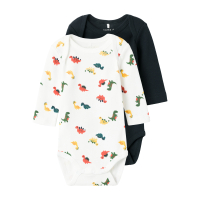 Name It Doppelpack Baby Bodys aus Bio-Baumwolle