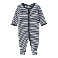 Name It Baby Strampler mit Streifen und Kn&ouml;pfen