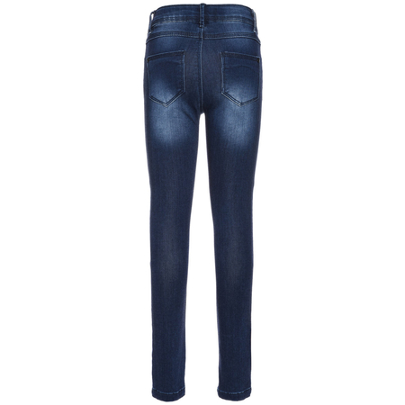 Name It girls skinny stretch jeans with knee cuts