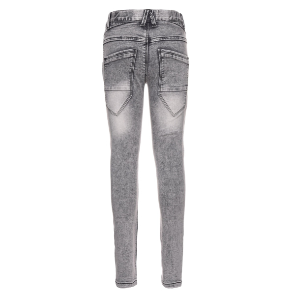 NAME IT Mädchen Skinny Jeans - Stretch Denim Hose Mit Verstellbarer Taille